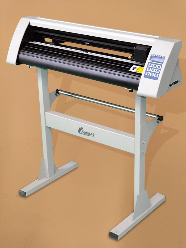 Cutting plotter for vinyl, stickers, and custom design cutting.