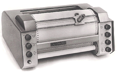 High-precision drum plotter for detailed engineering and architectural designs.